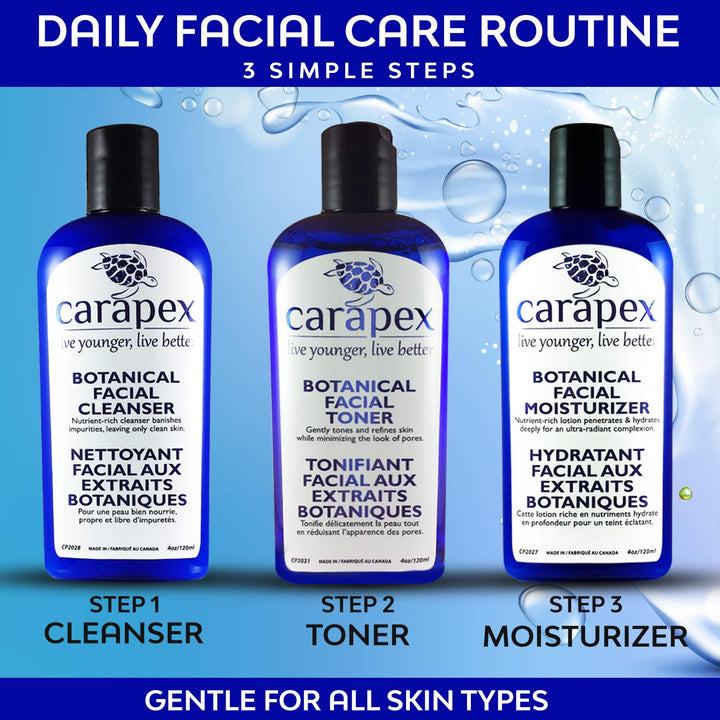 Botanical Facial Toner, Natural & Gentle, Alcohol & Fragrance Free, Anti Aging (Single)