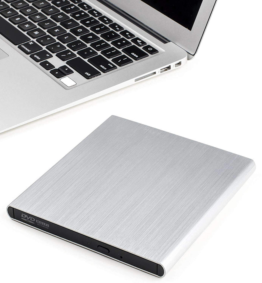 Archgon SEA TECH 1 Aluminum External USB DVD+Rw, RW Super Drive for Apple-MacBook Air, Pro, iMac, Mini