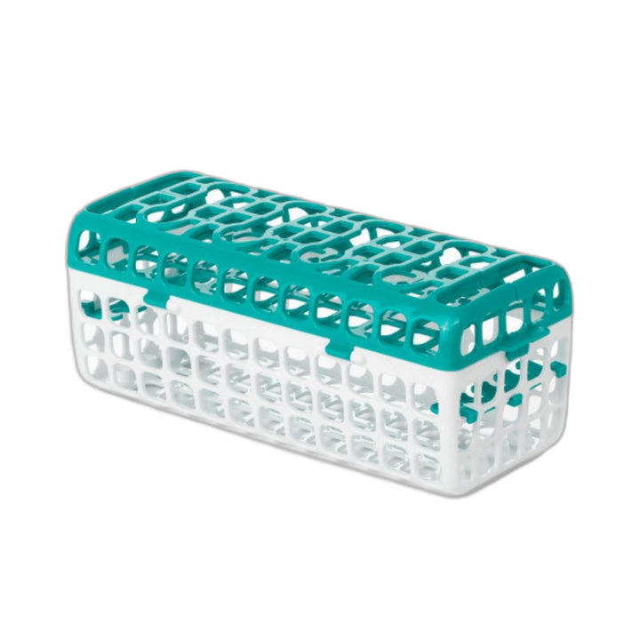 Tot Dishwasher Basket for Bottle Parts & Accessories, Teal, 1 Count (Pack of 1)