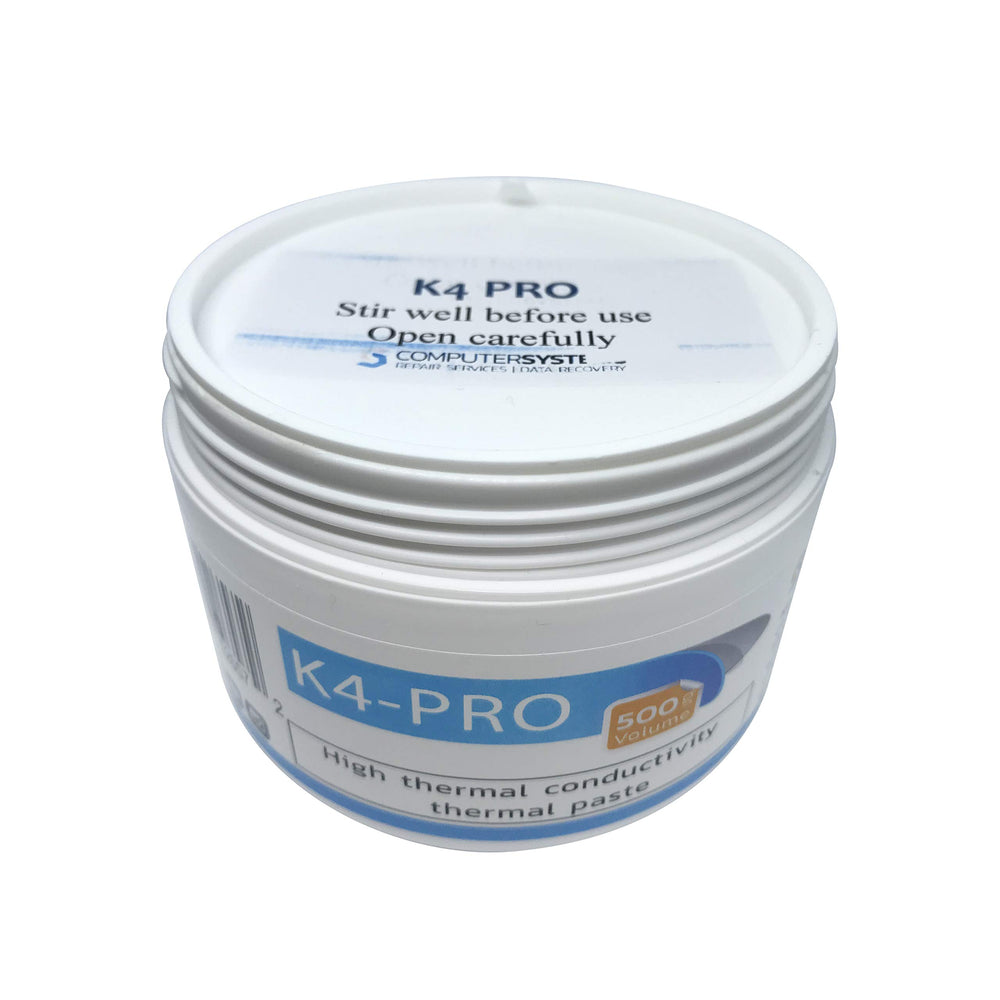 K4-PRO 500g high Thermal Conductivity Thermal Paste K 4,6 W/m.K for Computer heatsinks Ideal for laptops and Apple iMac, CSGR