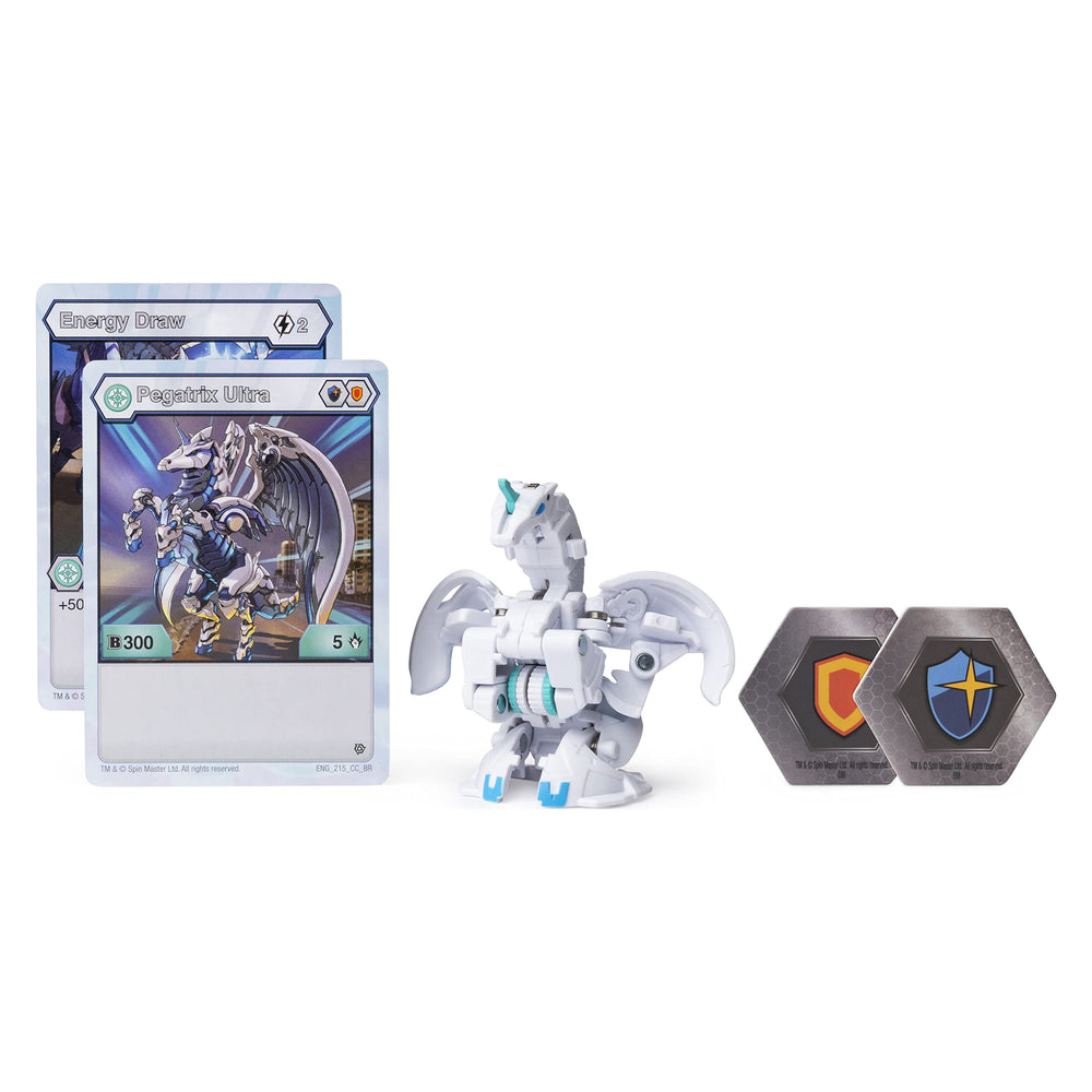 Ultra, Pegatrix, 3-inch Collectible Action Figure and Trading Card, for Ages 6 and Up