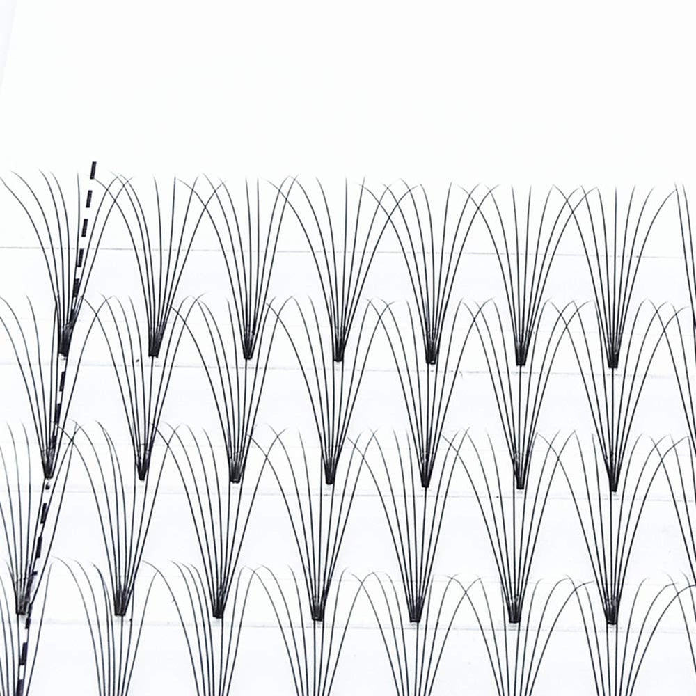 120pcs 8-18MM to choose 7D Volume Fans Eye Lashes Extensions Thickness 0.07mm, D Curl, Grafting Nature Long Individual False Eyelashes Makeup Black Soft Fake Eye Lashes Clusters (8MM)