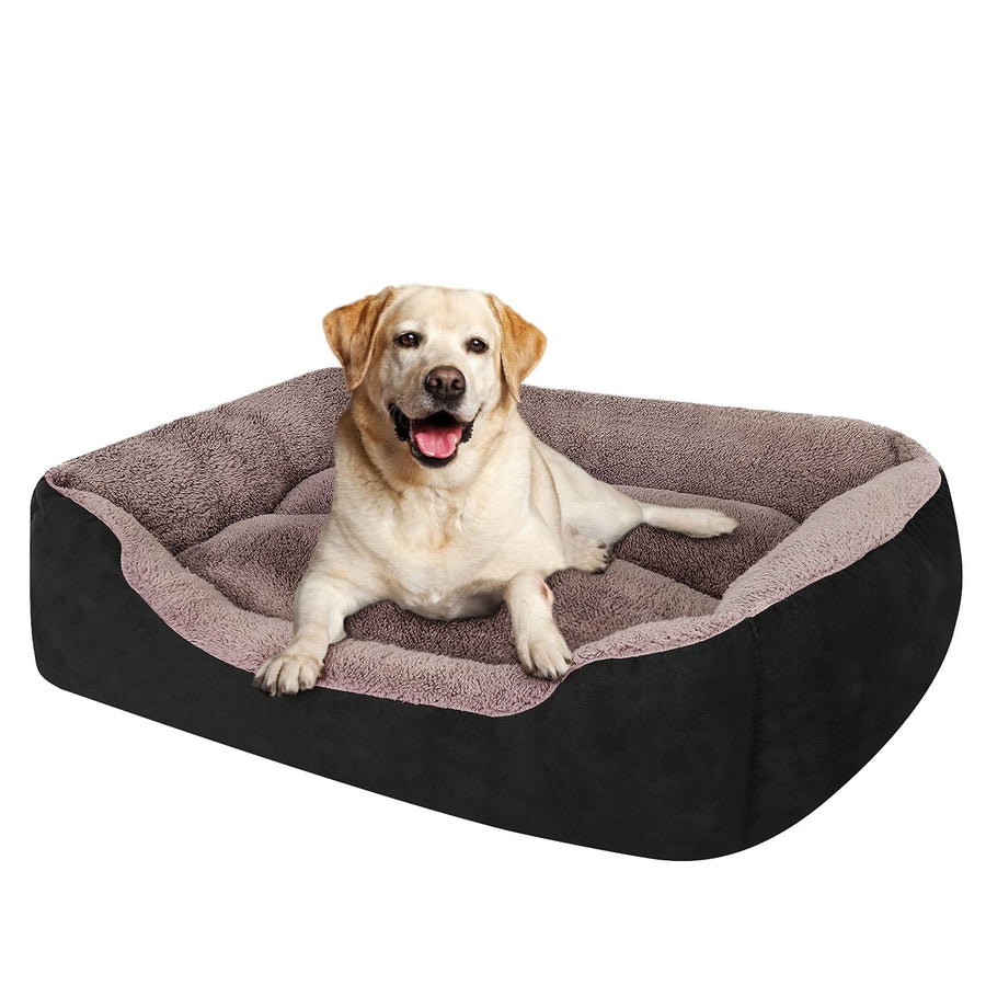 Orthopedic Dog Beds, Rectangle,Washable, Warming, Comfortable and Breathable Pet Sofa for Medium Dogs