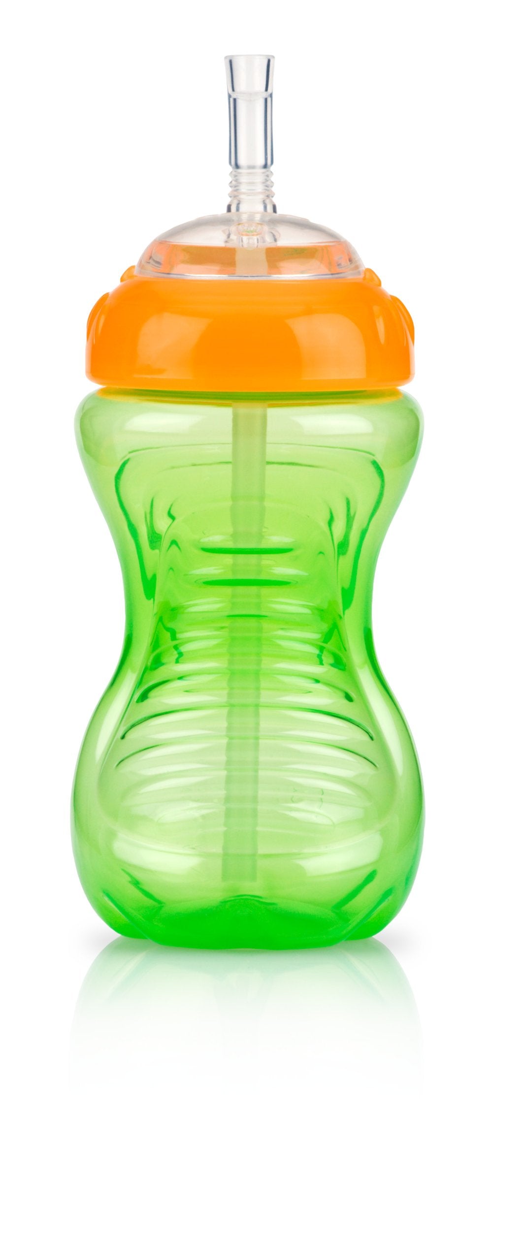 No-Spill Cup with Flex Straw, 10 Ounce, Colors May Vary