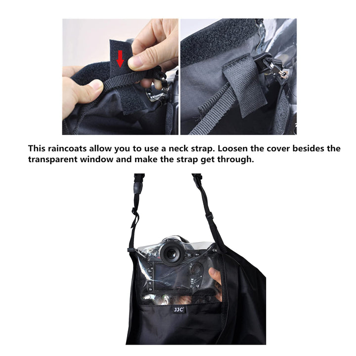 Waterproof DSLR Camera Lens Rain Cover Raincoat Gear Outdoor Dust Sleeve Protector for Canon EOS 5D4 5D3 5DM4 5DM3 5D Mark IV 5D Mark III 5DS 5DSR 7DM2 7D Mark II 7D EOS-1DX 1Ds 1D Mark IV III II