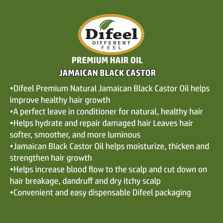 99% Natural Premium Hair Oil - Jamaican Black Castor Oil 2.5 oz.