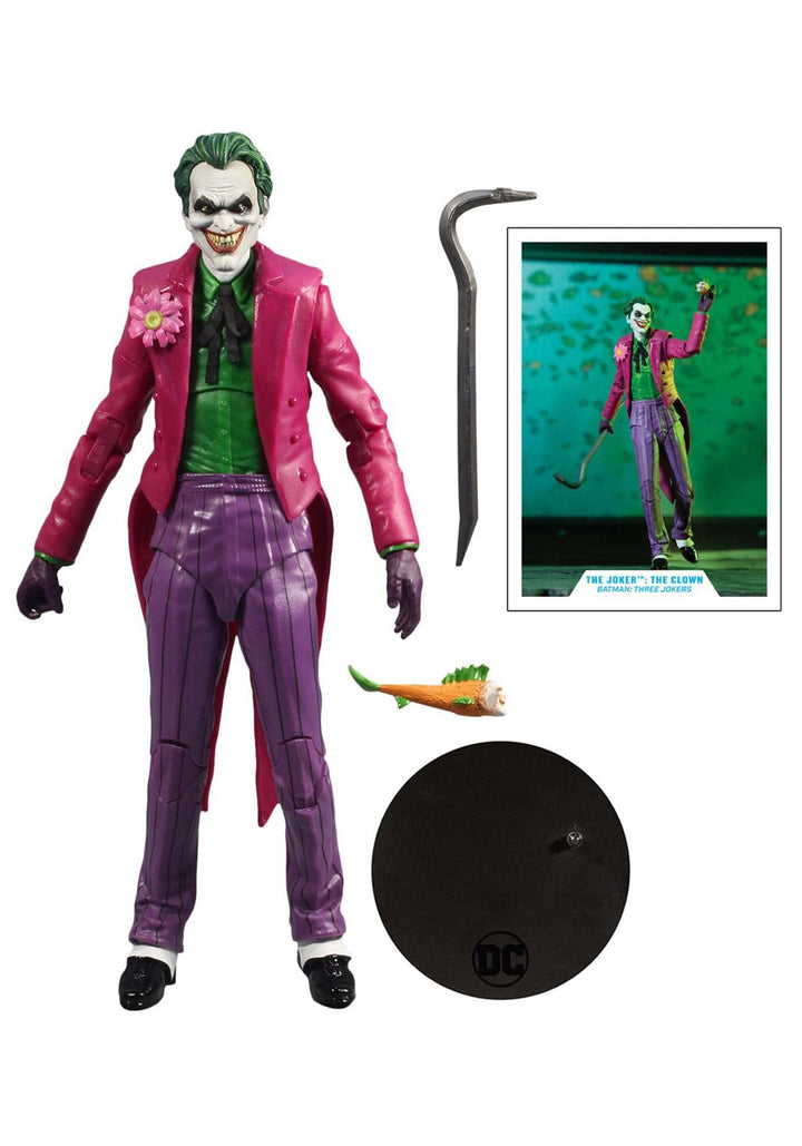 DC Multiverse The Joker: The Clown from Batman: Three Jokers 7 Action Figure with Accessories