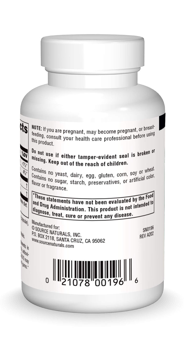 Coenzyme Q10,/Lipoic Acid 30mg/30mg, 60 Capsules