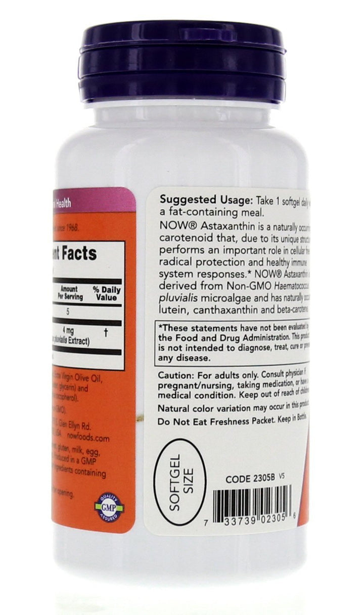 Astaxanthin 4mg 90 Softgels (Cellular Protection) (Pack of 2)