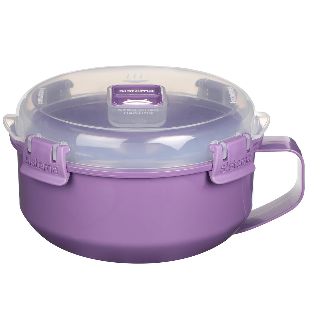 Microwave Breakfast Bowl, 850ml, Colors May Vary