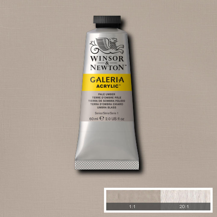 Winsor & Newton Galeria Acrylic Color, 60ml (2-oz) Tube, Pale Umber
