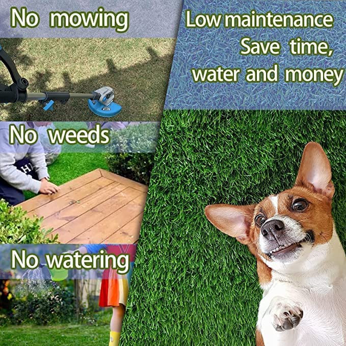 Dog Grass Pad,51.1x31.8In Fake Grass for Dogs,Artificial Grass Pee Pad for Puppies Potty Training Indoor Outdoor