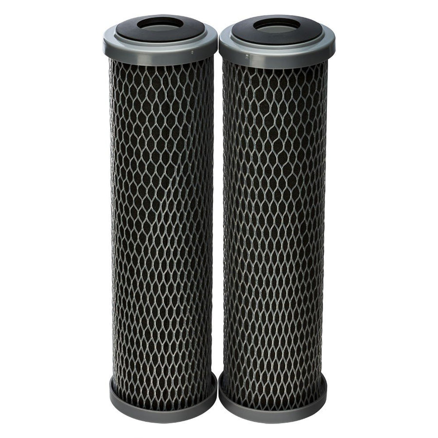 SCWH-5 Standard-Duty Whole House Water Filter Replacement Cartridges, 2-Pack, Black