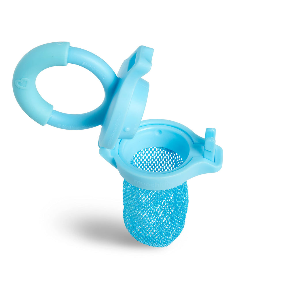 Baby Feeder for Fresh Food and Fruit, 2 Pack, Blue/Mint