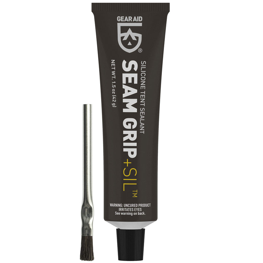 Seam Grip SIL Silicone Sealant for Silnylon Tents and Tarps, Clear, 1.5 oz (10440)
