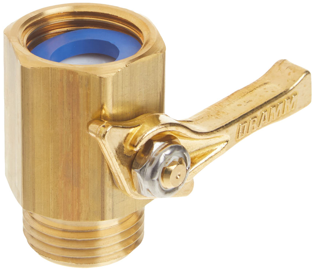 12353 Heavy-Duty Brass Shut-Off Valve