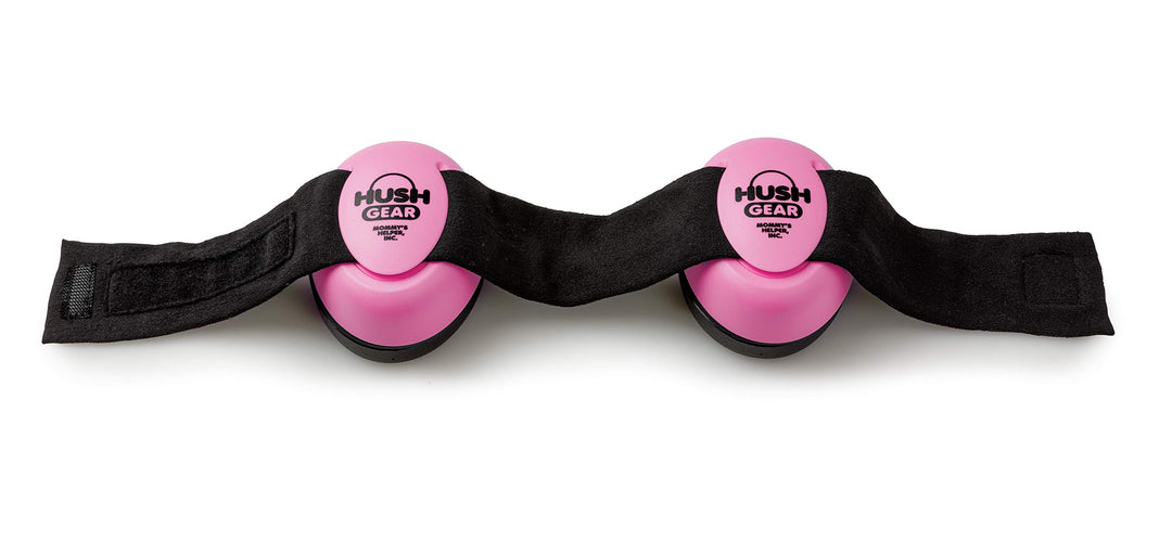 Mommy's Helper Hush Gear Noise Cancelling Headphones for Infants Ear Protection, Pink