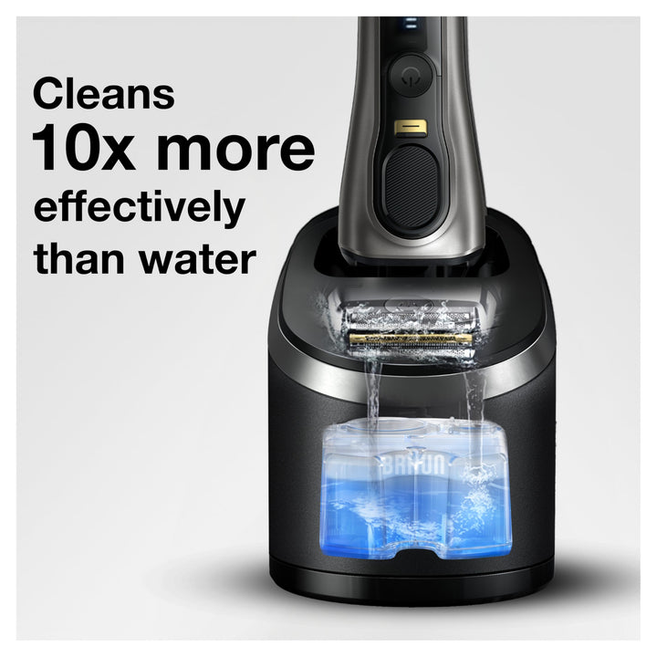 Clean & Renew Refill Cartridges CCR, Replacement Shaver Cleaner Solution for Clean&Charge Cleaning System, Pack of 3