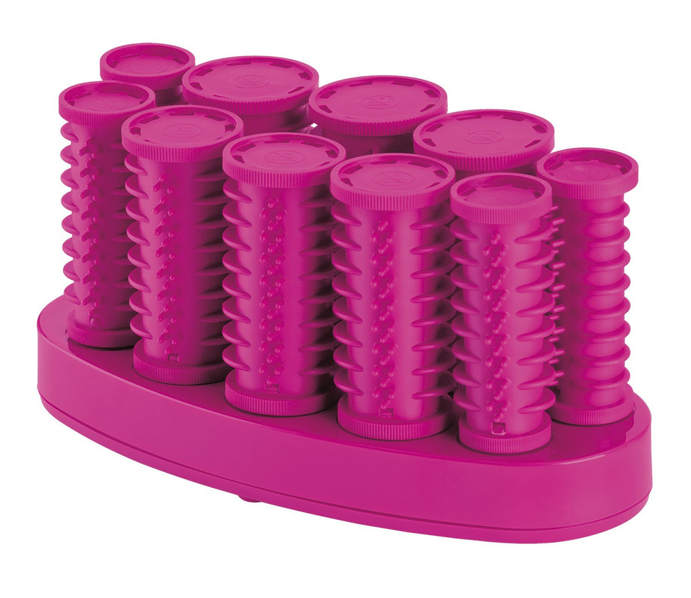 Instant Heat Compact Hot Rollers; Zebra
