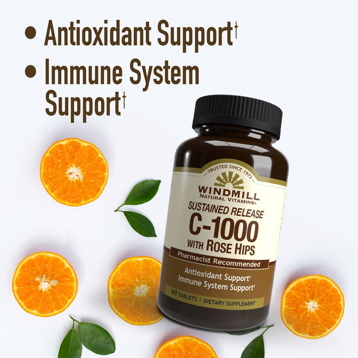 VIT C TAB 1000MG R/H T/R WMILL 60