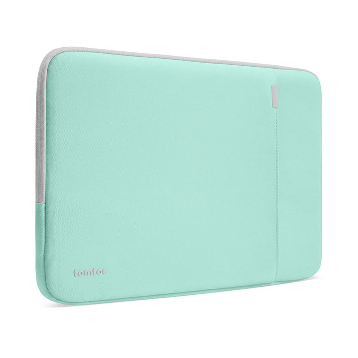 360° Protective Laptop Sleeve for 13-inch MacBook Air M2/A2681 M1/A2337 2018-2022, MacBook Pro M2/A2686 M1/A2338 2016-2022, Water-Resistant Case for 12.9 iPad Pro 5th/4th/3rd Gen, Mint Blue