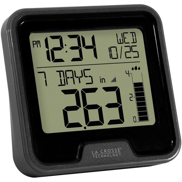 724-1409 Wireless Rain Station , Black