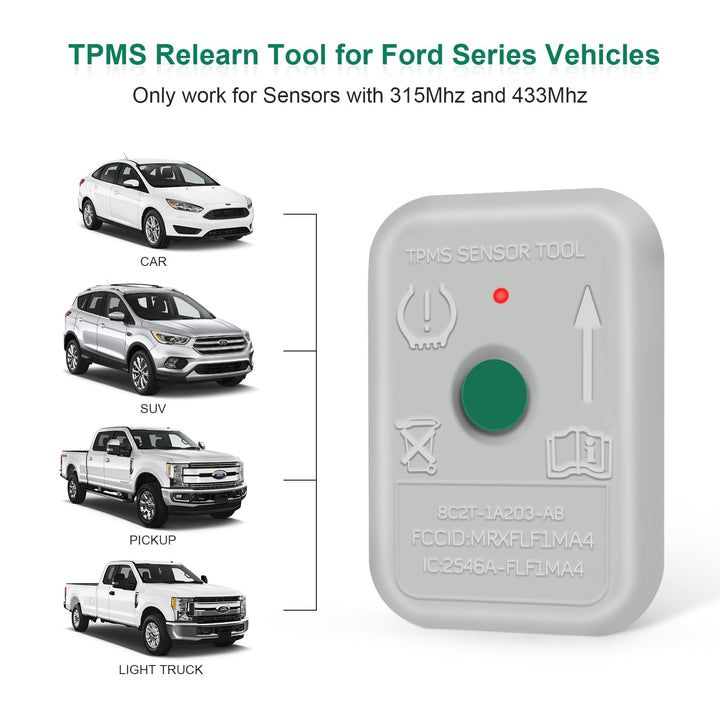 TPMS Sensor Tool TPMS Reset Sensor Programming Training Tool Tire Pressure Mointor System TPMS19 (8C2Z-1A203-A)