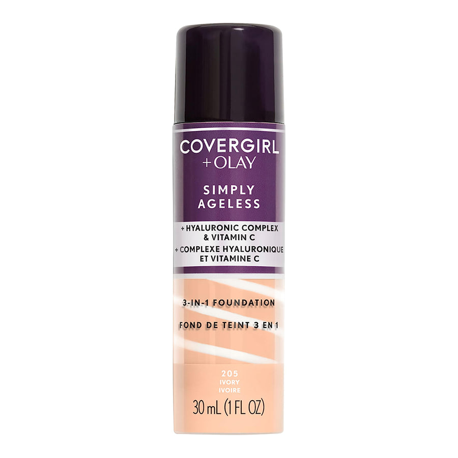 & Olay Simply Ageless 3-in-1 Liquid Foundation, Ivory