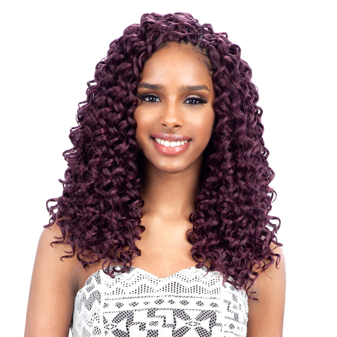 FreeTress Synthetic Hair Crochet Braids GoGo Curl 12 (6-Pack, 2)