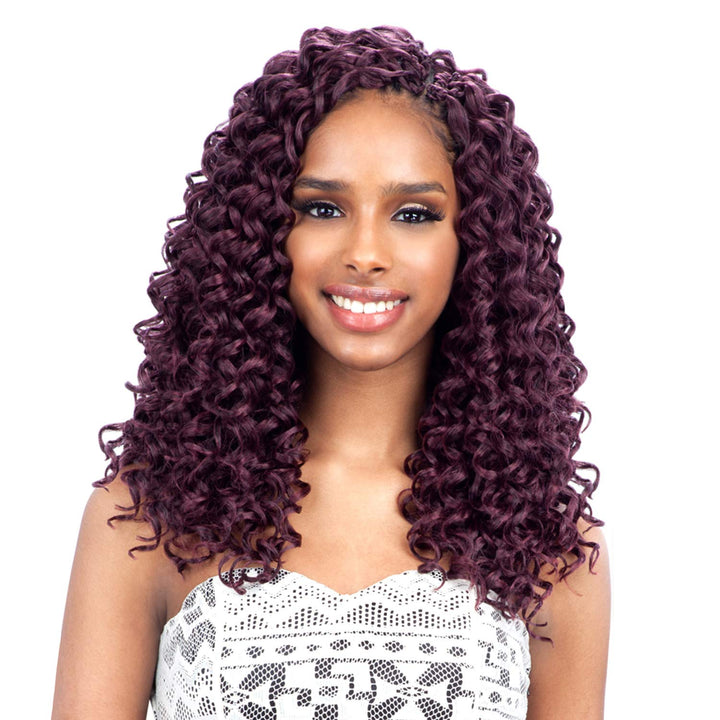 FreeTress Synthetic Hair Crochet Braids GoGo Curl 12 (6-Pack, 2)