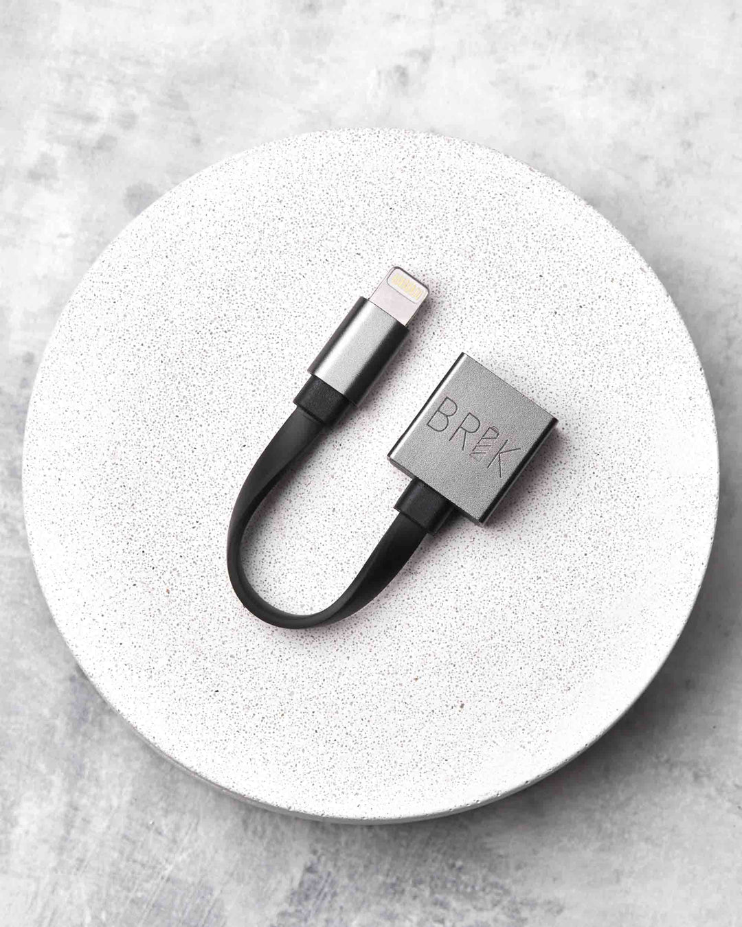 Magnetic Charging Cable - Smartphone Charger Cord - Universal Design - Anodized Metal - 3in (1-Pack)