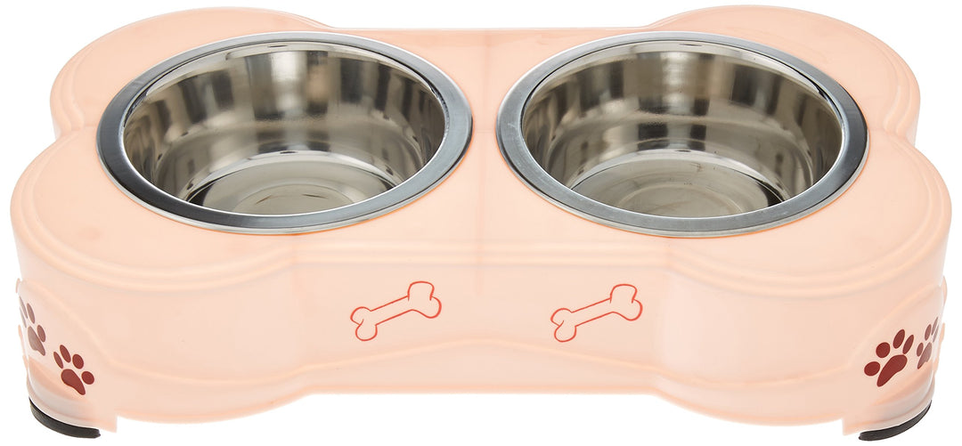Dolce Diner Dog Bowl, Small, Pink