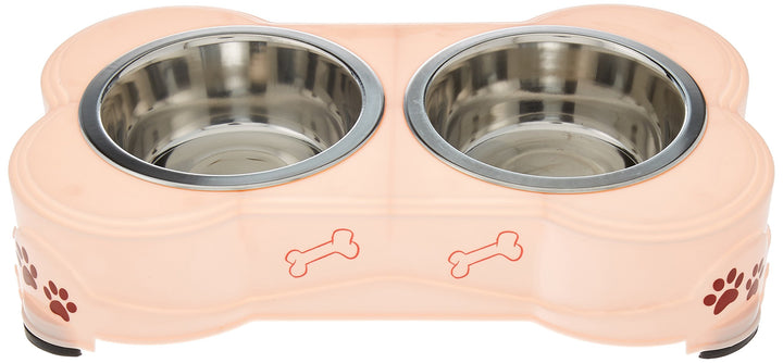 Dolce Diner Dog Bowl, Small, Pink
