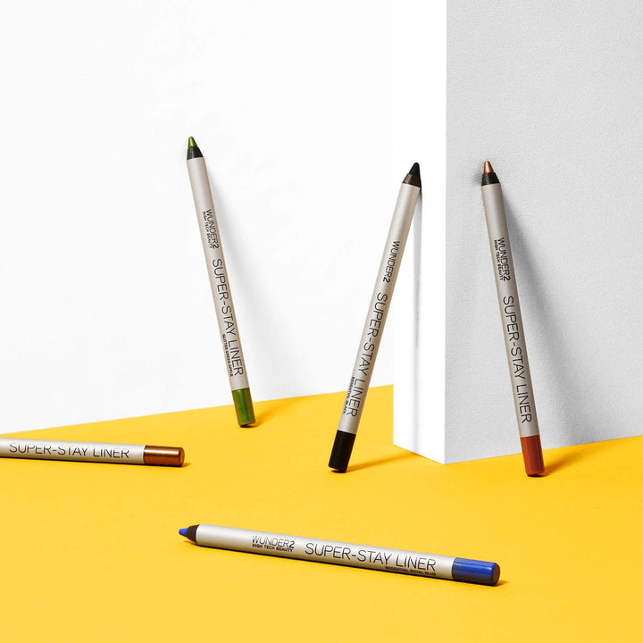 WUNDER2 SUPER-STAY LINER Long-Lasting & Waterproof Colored Eyeliner, Metallic Rose Gold