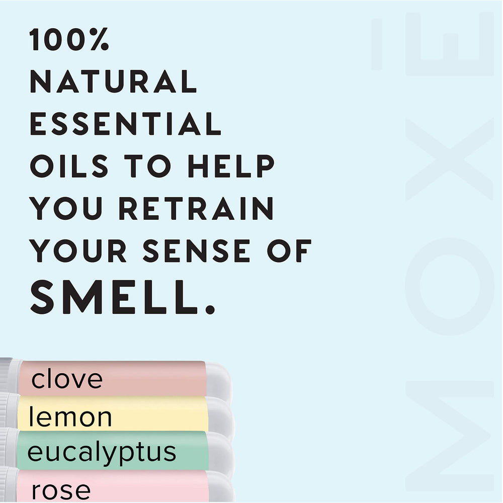 Smell Training Kit, Made in USA, 4 Essential Oils, Olfactory Regeneration, Helps Restore Sense of Smell, Natural Therapy for Smell Loss (Phase 1)