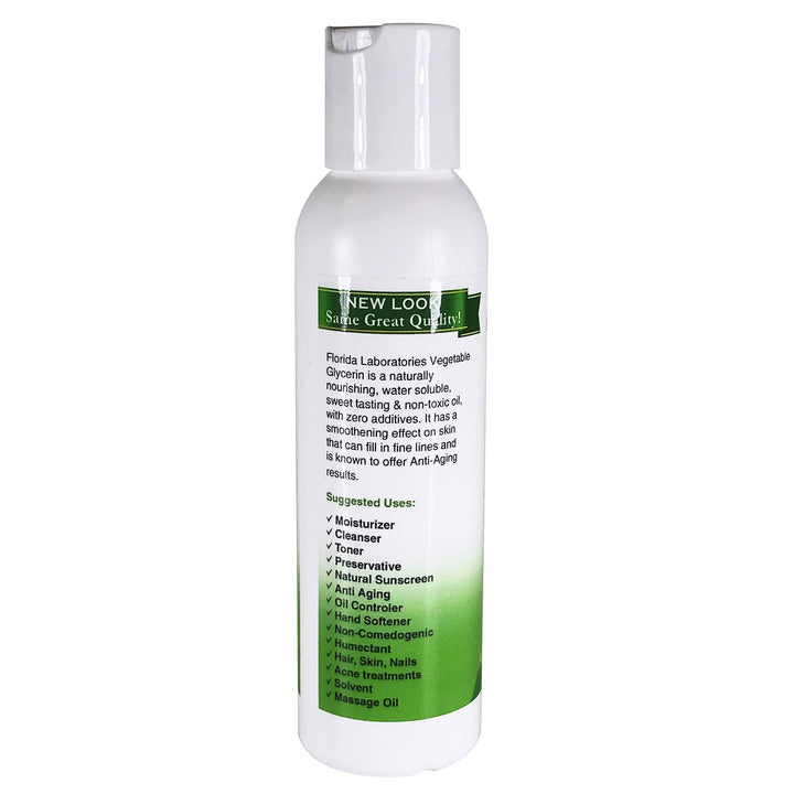 One Bottle 4 oz of Vegetable Glycerine USP VG Kosher VG 99.9% Pure Food Grade