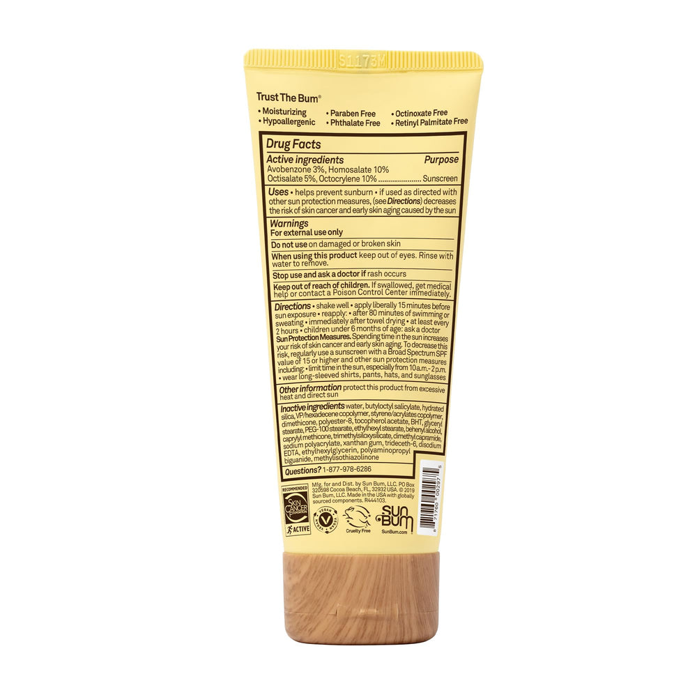 Original SPF 50 Sunscreen Face Lotion | Broad Spectrum Moisturizing Facial Sunblock with Vitamin E | Oil Free | Hawaii 104 Act Compliant (Octinoxate & Oxybenzone Free) | Travel Friendly | 3 oz
