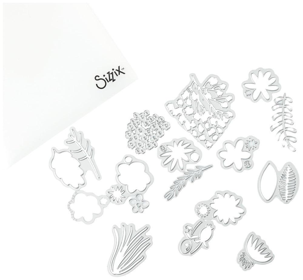 Thinlits Die Set 17PK - Funky Floral #1