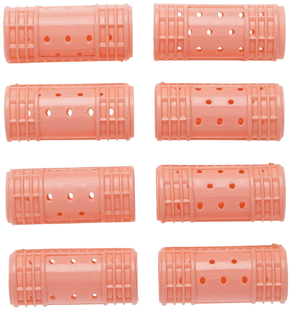 Snap-on Magnetic Rollers, Pink, 1-1/8, 8/bag