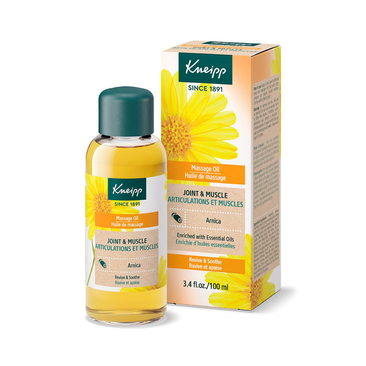 Joint & Muscle Arnica Massage Oil - 3.4 fl oz - Good for Achy Joints & Sore Muscles - Vegan