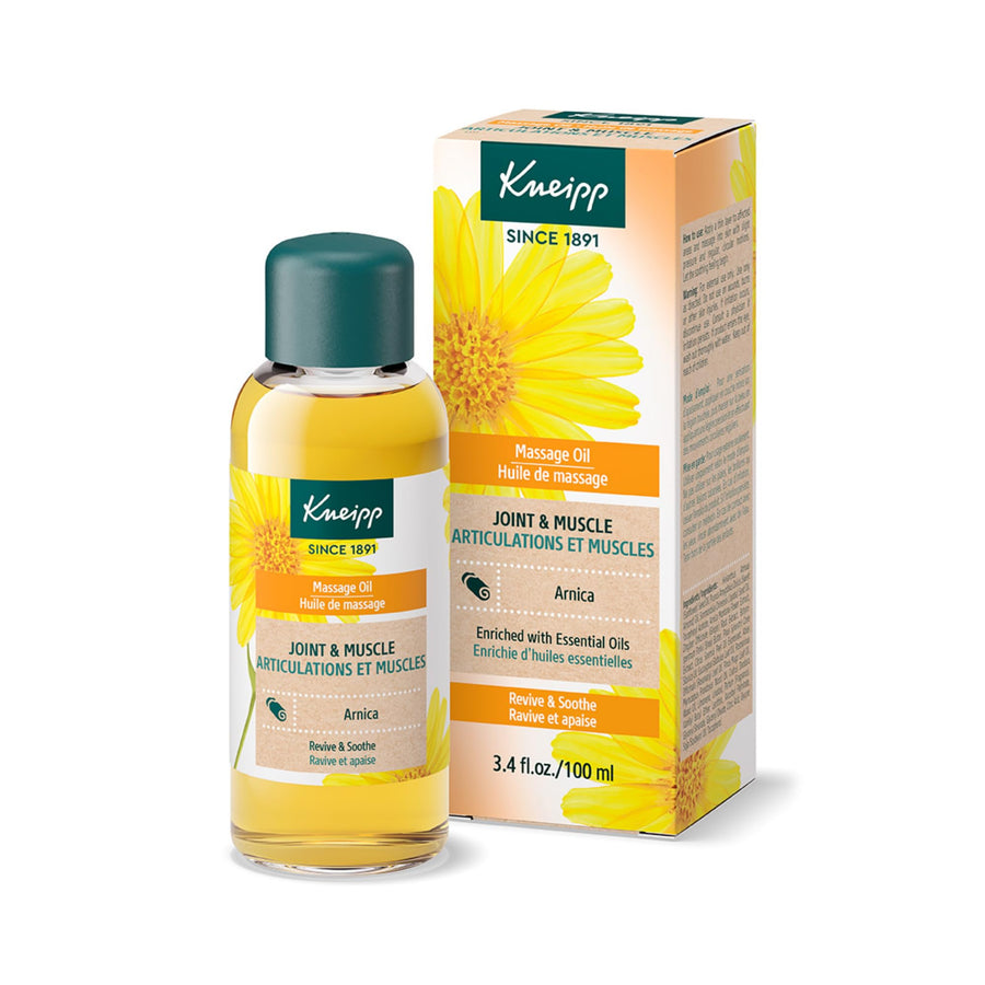 Joint & Muscle Arnica Massage Oil - 3.4 fl oz - Good for Achy Joints & Sore Muscles - Vegan
