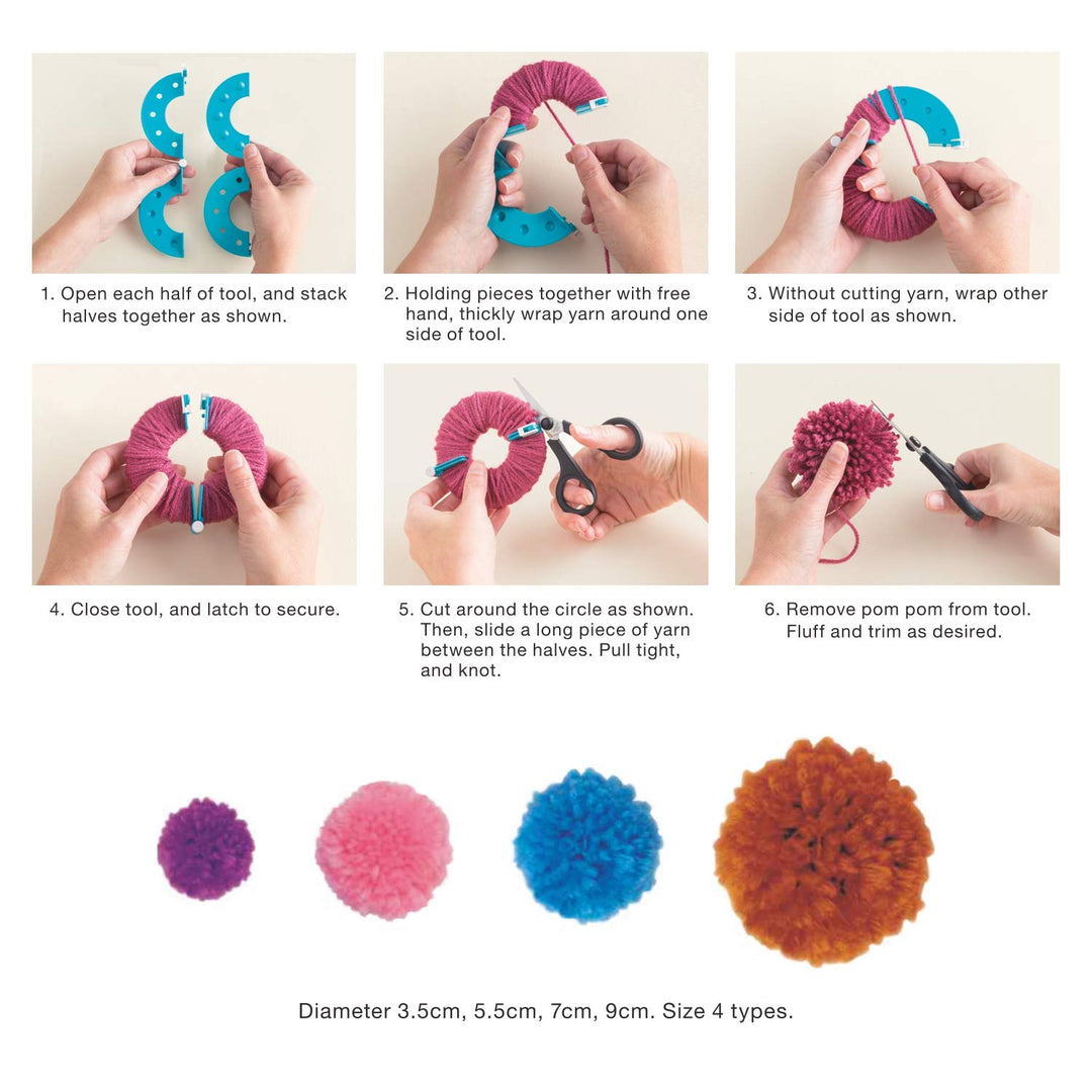 Long Knitting Loom Set with Hook Needle Kit for Yarn Cord Knitter 4 Looms (Long)