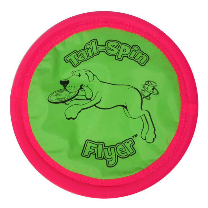 Chuckit! Petmate Tail-Spin Flyer Floating Dog Frisbee, Multi, 10-Inch