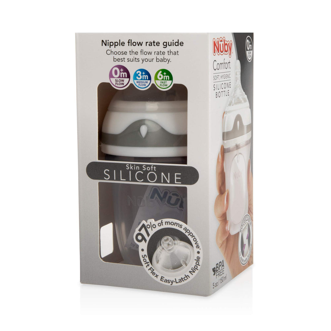 Comfort Soft Hygienic Squeezable Silicone Bottle, 5 Oz