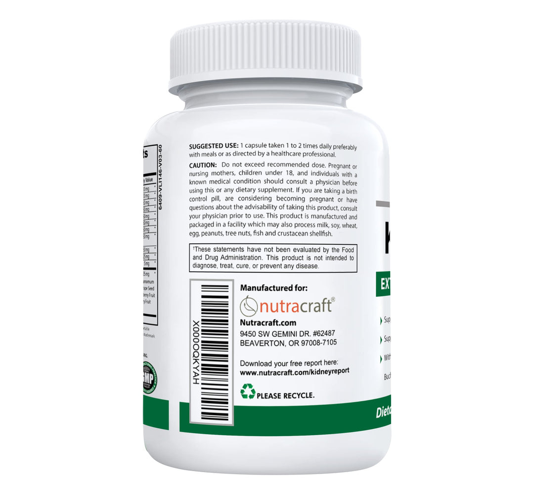 KidneyKind #1 Kidney Support and Detox Supplement | Kidney Cleanse for Bladder & Urinary Health | Buchu, Juniper, Uva Ursi, Cranberry, Nettle Leaf & More | 60 Vege Capsules