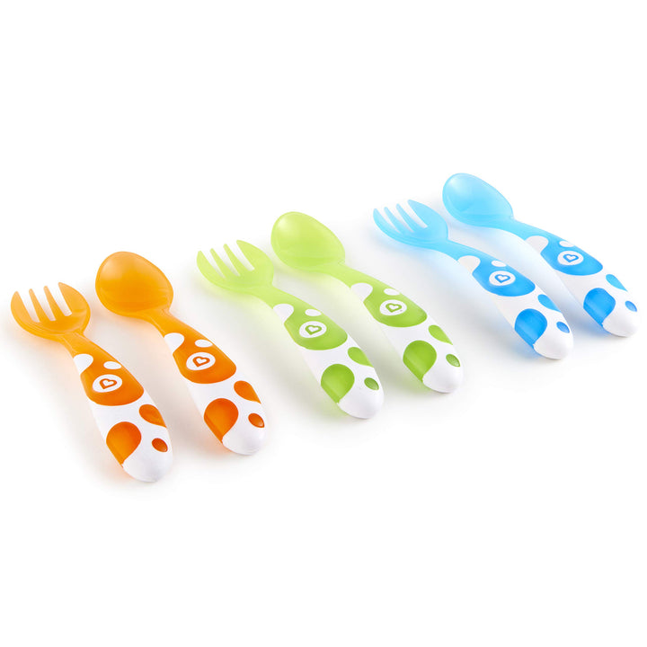 ® Multi™ Toddler Forks and Spoons, 6 Pack