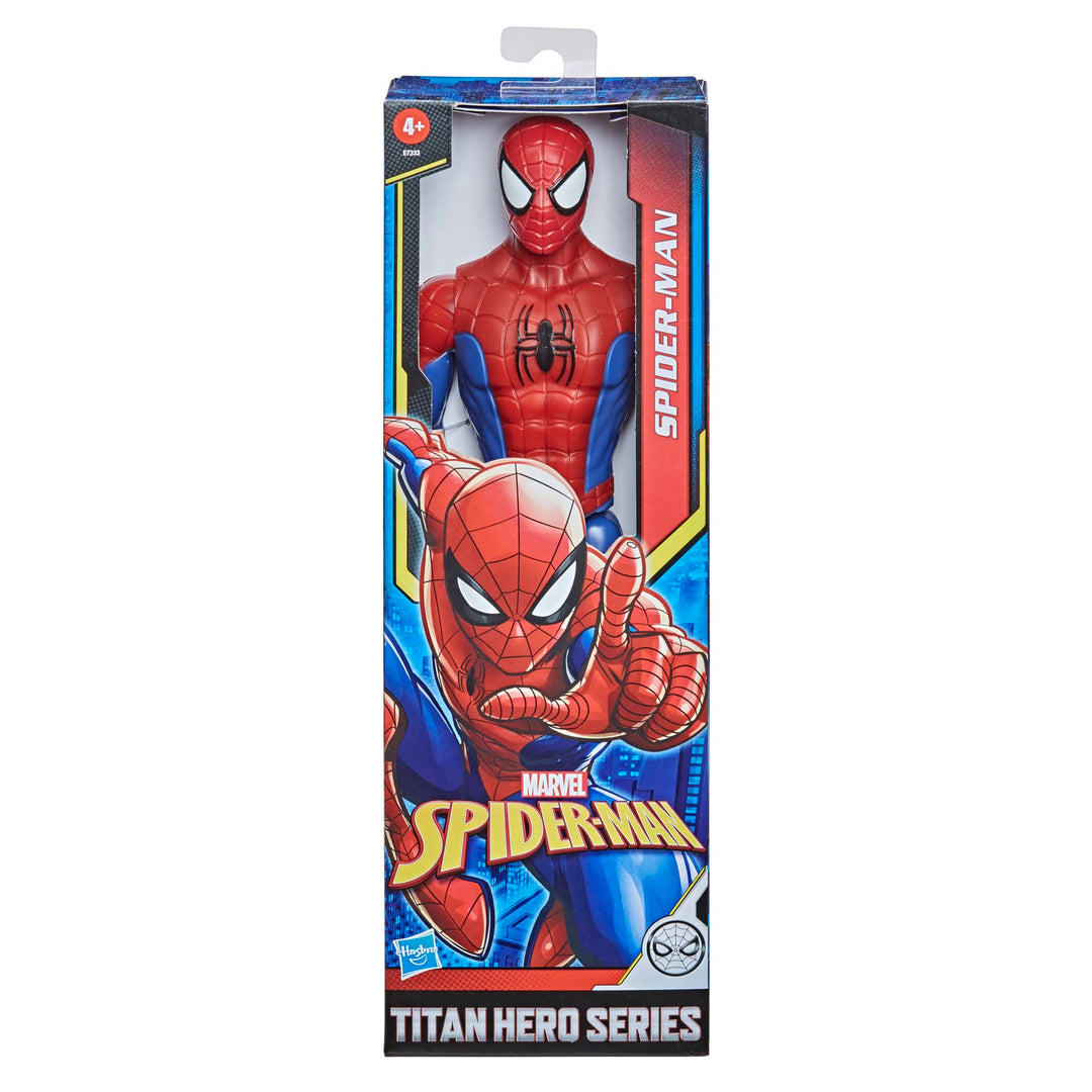 Titan Hero Series Spider-Man 12-Inch Action Figure with Fx Port, Super Hero Toys, Christmas Gifts for Boys and Girls