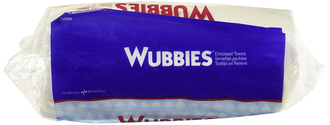 Wubbies Embossed Towels 50 Count 12 X 24