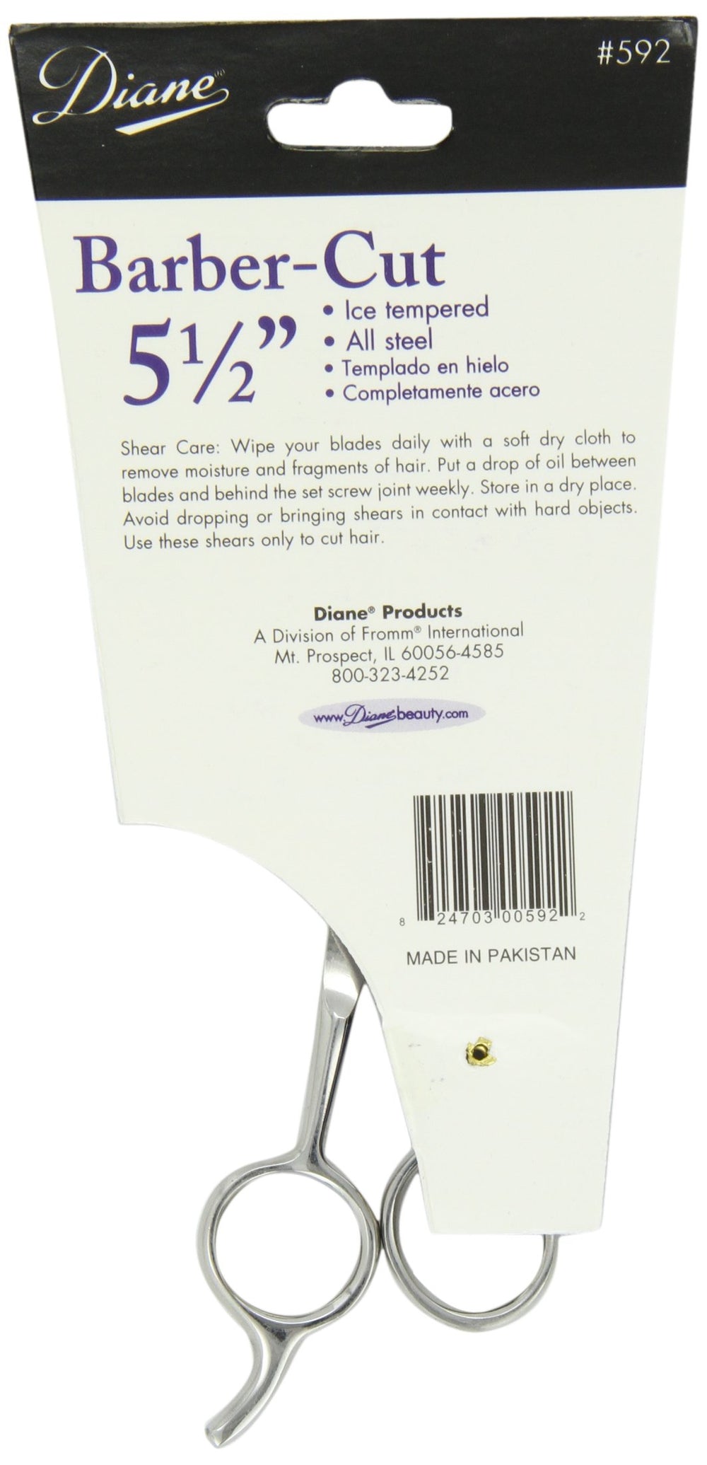 5 1/2 Inch : Balsam Barber Shear-D592