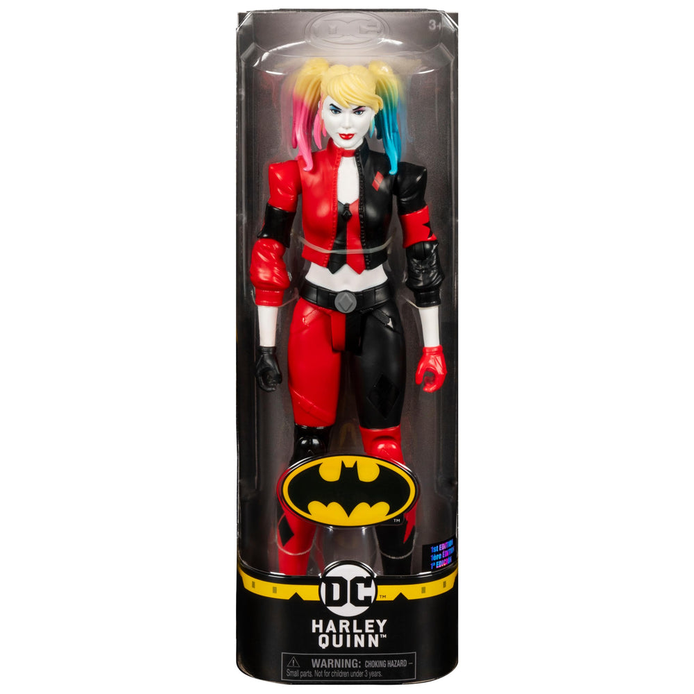 BATMAN, 12-Inch Harley Quinn Action Figure, Kids Toys for Boys Aged 3 and up